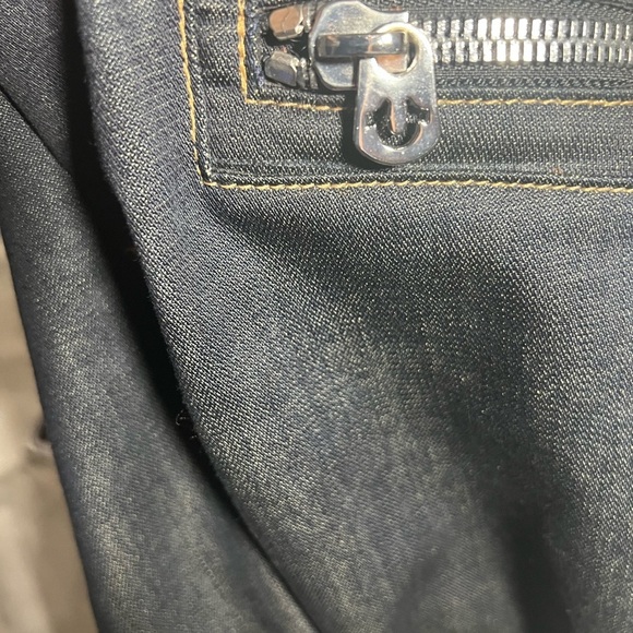 True Religion Halle Dark Wash jeans size 24 NWOT - Picture 5 of 7